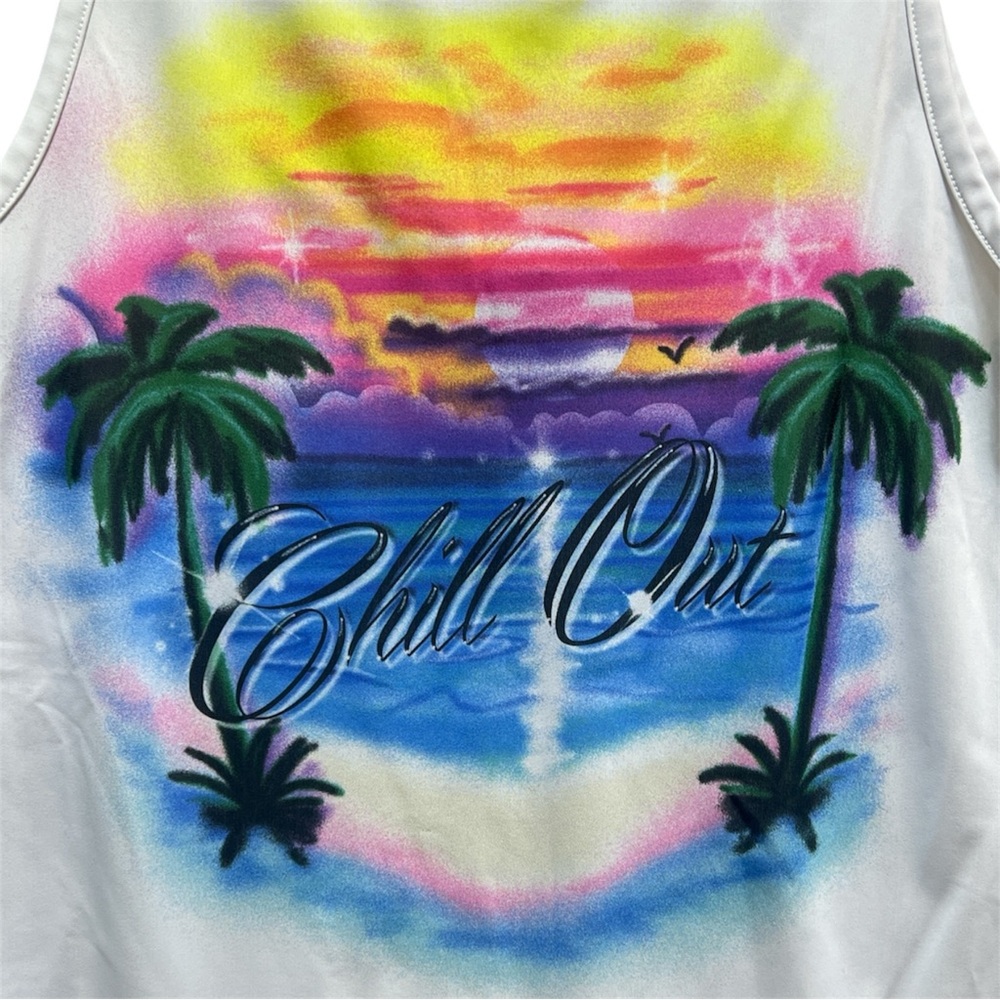 Forever 21 "Chill Out" Island Graphic Bodysuit - Multicolor - Picture 5 of 11